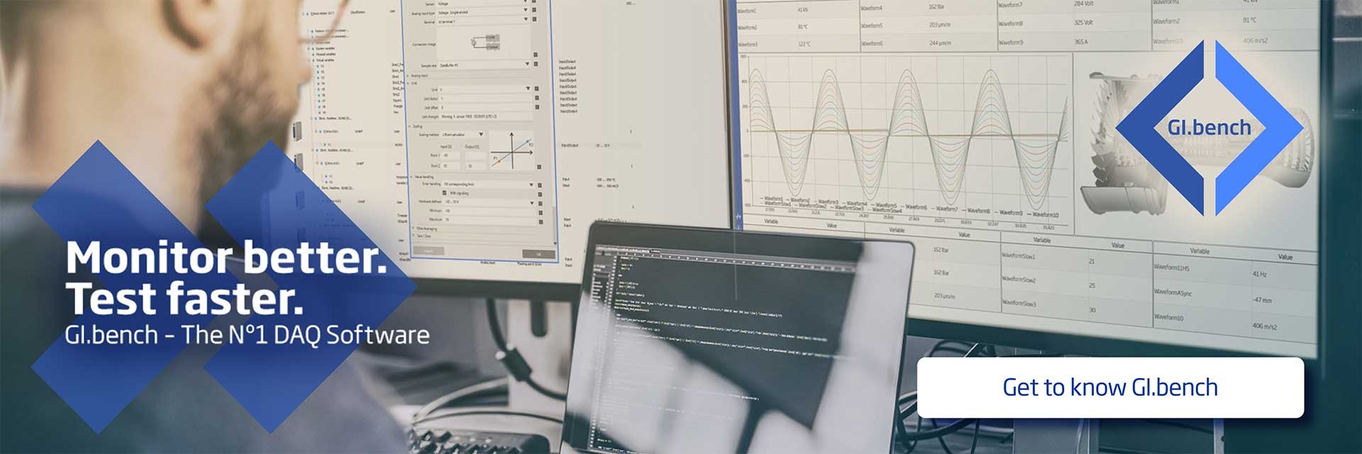 GI.bench - monitor better & test faster
